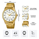 Reloj Casio Modelo MTP-V006G-7B Diseño Elegante