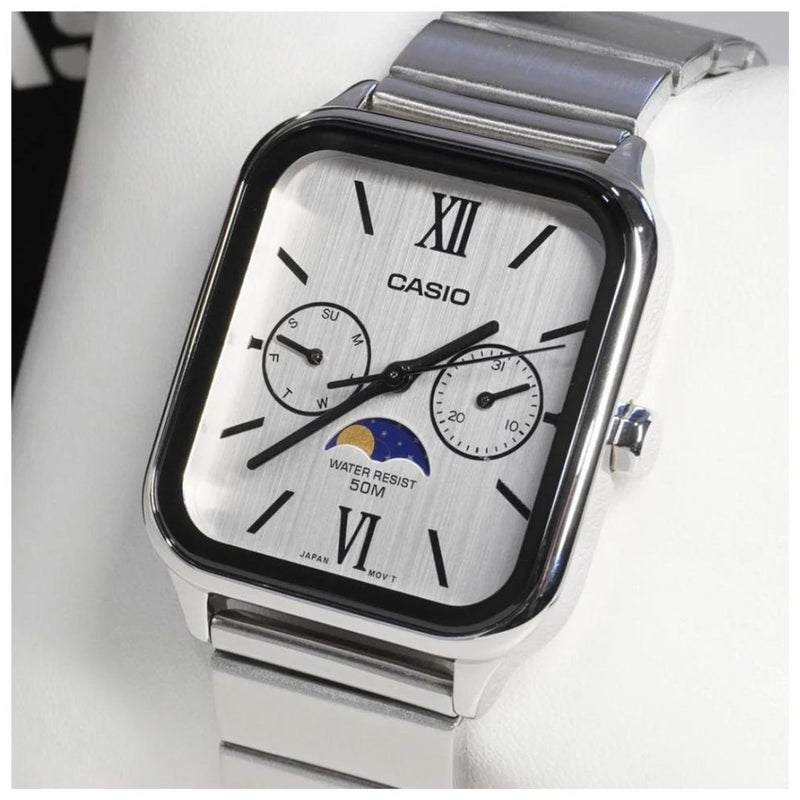 Reloj Casio Caballero MTP-M305D-7A2 Diseño Elegante