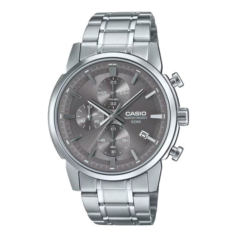 Reloj Casio Caballero MTP-E510D-8A Diseño Elegante