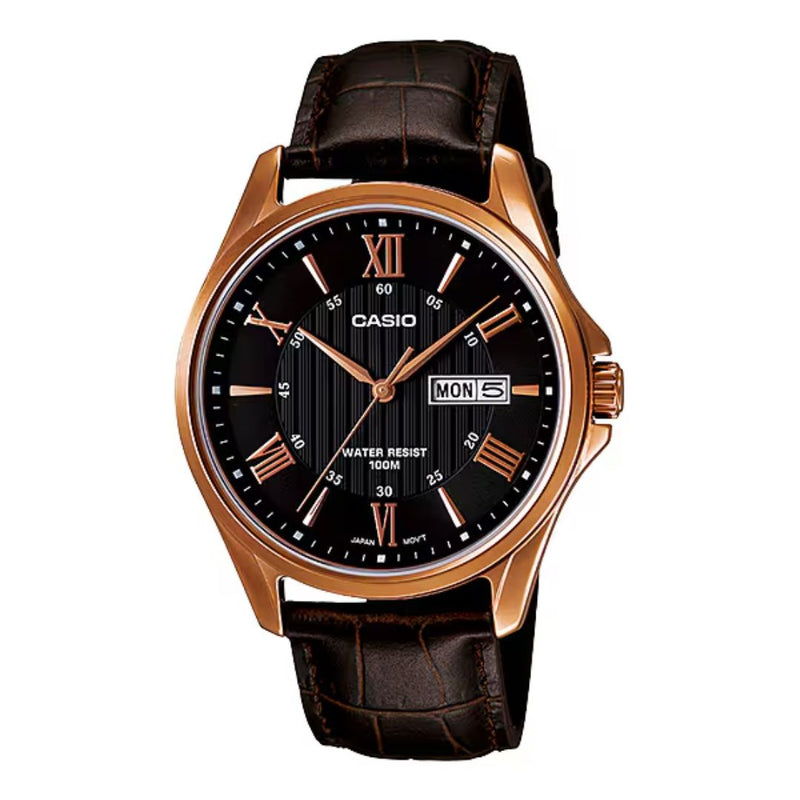 Reloj Casio Caballero MTP-1384L-1A Diseño Elegante