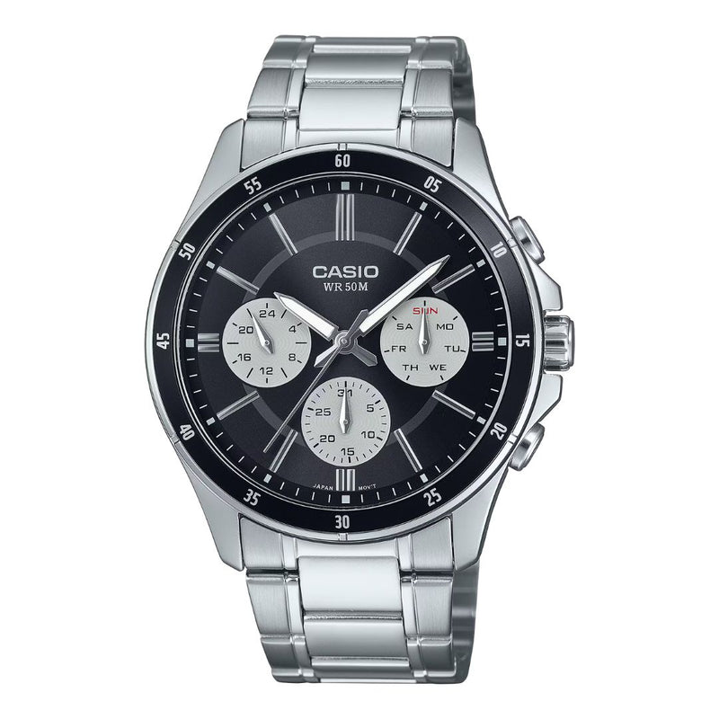 Reloj Casio Modelo MTP-1374D-1A3 Diseño Elegante