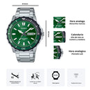 Reloj Casio MTD-125D-3A Sumergible 100 Metros