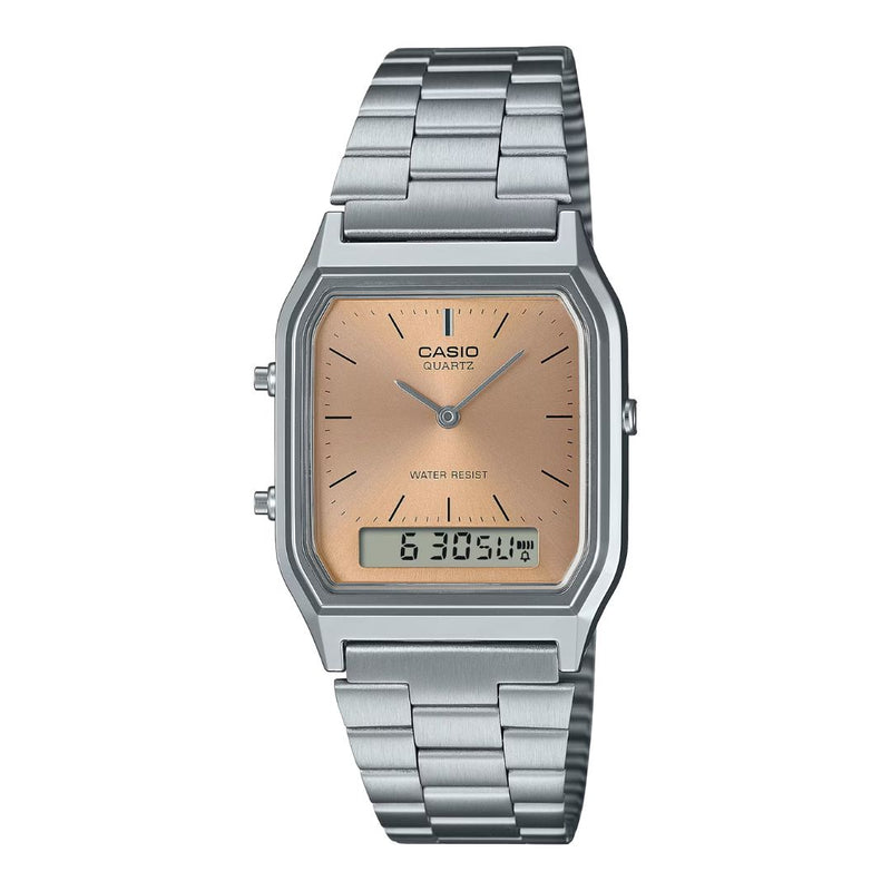 Reloj Casio Unisex AQ-230A-4A Diseño Vintage