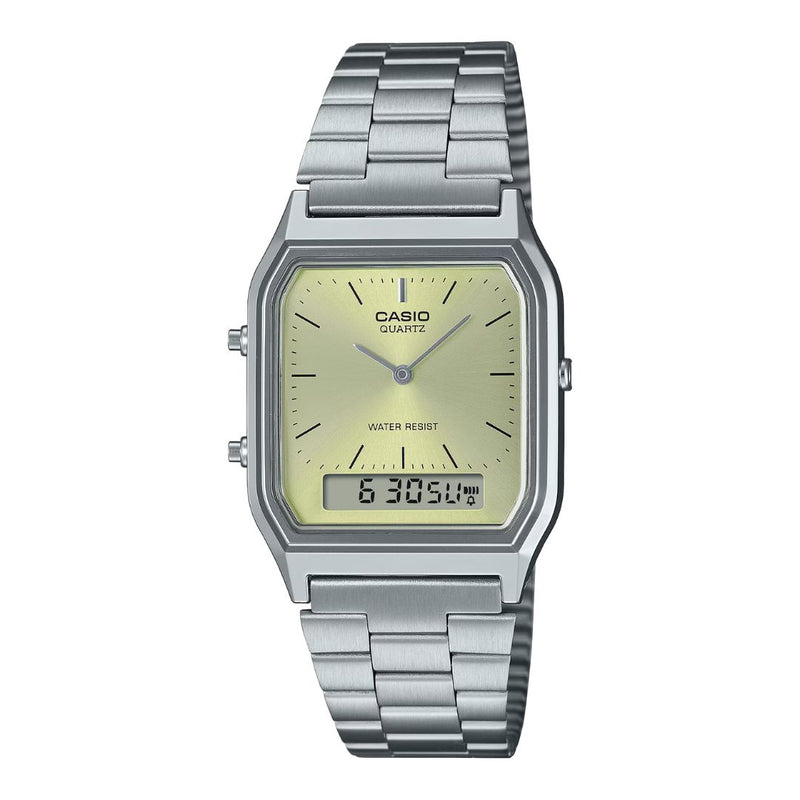 Reloj Casio Unisex AQ-230A-9A Diseño Vintage