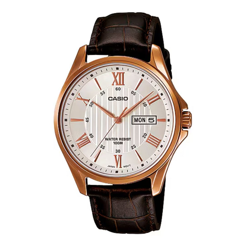 Reloj Casio Referencia MTP-1384L-7A Diseño Elegante