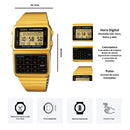 Reloj Casio Modelo DBC-611G-1D Calculadora Diseño Vintage
