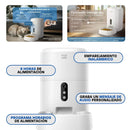 Dispensador Inteligente De Alimentos Para Mascotas Kalley