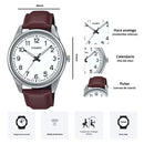 Reloj Casio Referencia MTP-V005L-7B4 Diseño Elegante