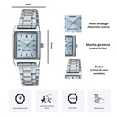 Reloj Casio Modelo LTP-V007D-2E Diseño clásico