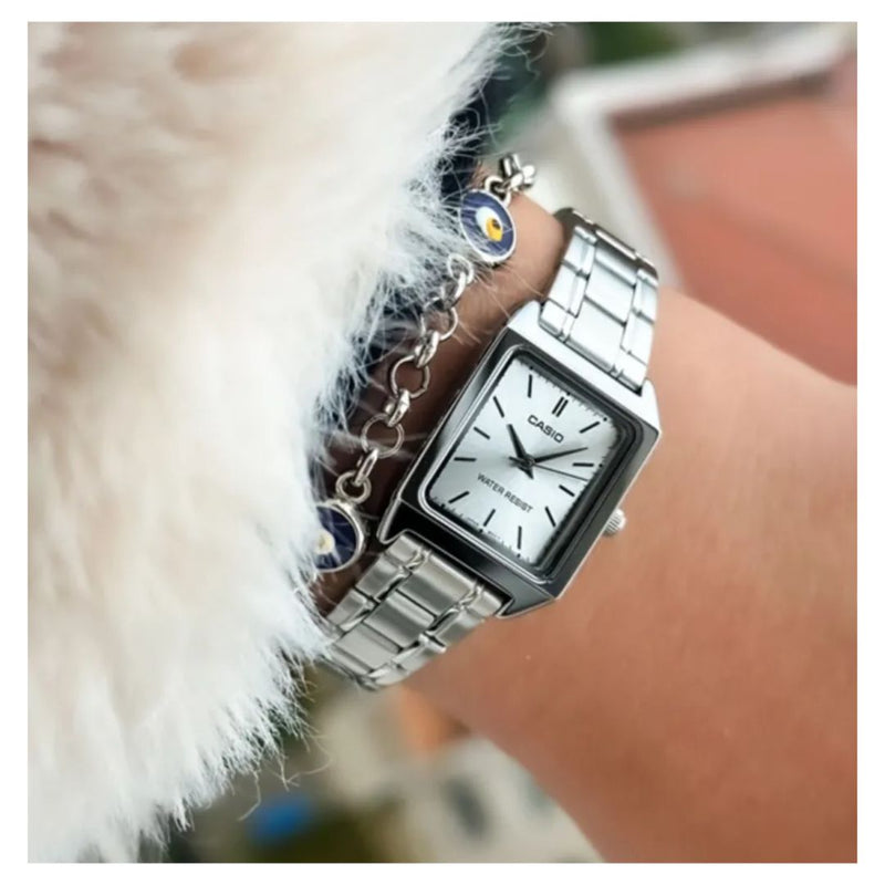Reloj Casio Modelo LTP-V007D-2E Diseño clásico