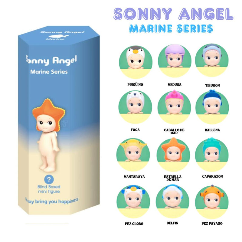 Caja Sorpresa Sonny Angel Replica Serie Marina