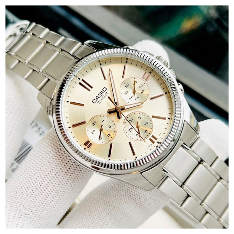 Reloj Casio Modelo MTP-1375D-7A2 Diseño Elegante