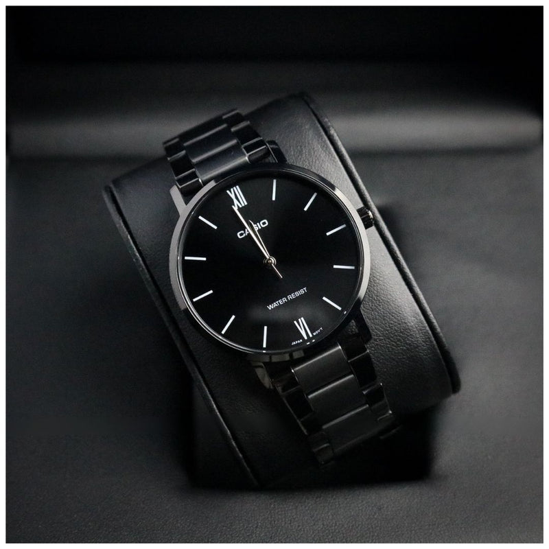 Reloj Casio Referencia MTP-VT01B-1B Diseño Elegante