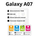 Samsung Galaxy A07 4G De 128GB/6GB RAM - Violeta