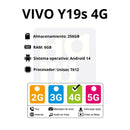 Celular VIVO Y19S 4G 256GB/6GB - Plata Perla