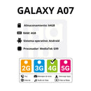 Samsung Galaxy A07 4G De 64GB/4GB RAM - Verde