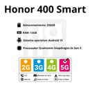 Celular HONOR 400 Smart 256GB/12GB Ram - Plateado