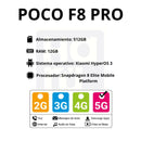 Celular Xiaomi POCO F8 Pro 512GB/12GB Ram - Gris