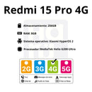 Celular Xiaomi Redmi Note 15 Pro 256GB/8GB RAM - Negro