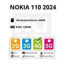 Celular Nokia 110 2024 4G - Azul