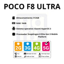 Celular Xiaomi POCO F8 Ultra 512GB/16GB Ram  - Azul