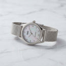 Reloj Mujer Q&Q C50A-007PY Diseño Elegante