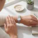 Reloj Mujer Q&Q C50A-007PY Diseño Elegante