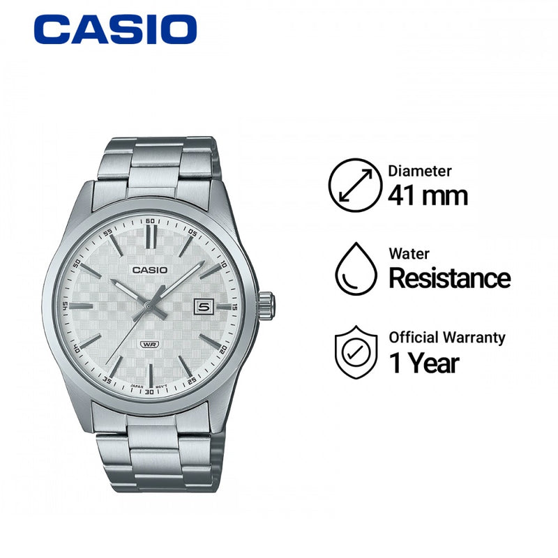 Reloj Casio Para Caballero Referencia MTP-VD03D-7A Diseño Elegante