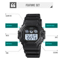 Reloj SKMEI Modelo 1606 Negro Digital Deportivo