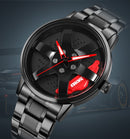 Reloj Analogo SKMEI Para Caballero Modelo 1824 Diseño Deportivo - Rojo