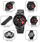 Reloj Analogo SKMEI Para Caballero Modelo 1824 Diseño Deportivo - Blanco