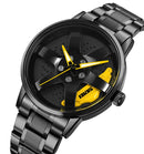 Reloj Analogo SKMEI Para Caballero Modelo 1824 Diseño Deportivo - Amarillo