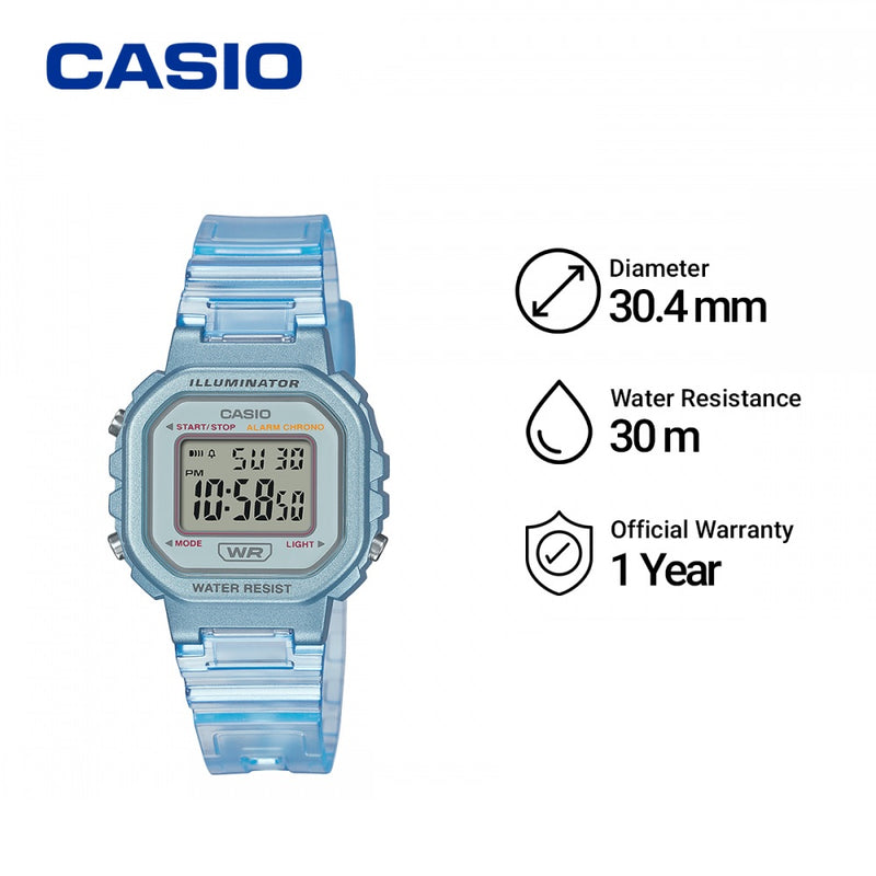 Reloj Casio Modelo LA-20WHS-2A Diseño Deportivo