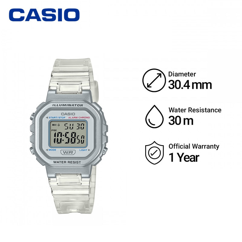 Reloj Casio Modelo LA-20WHS-7A Diseño Deportivo