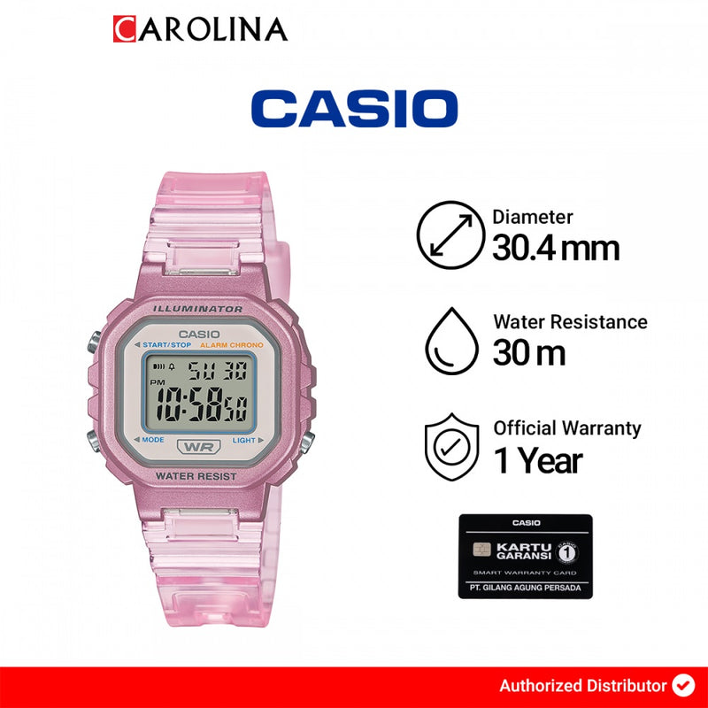 Reloj Casio Modelo LA-20WHS-4A Diseño Deportivo