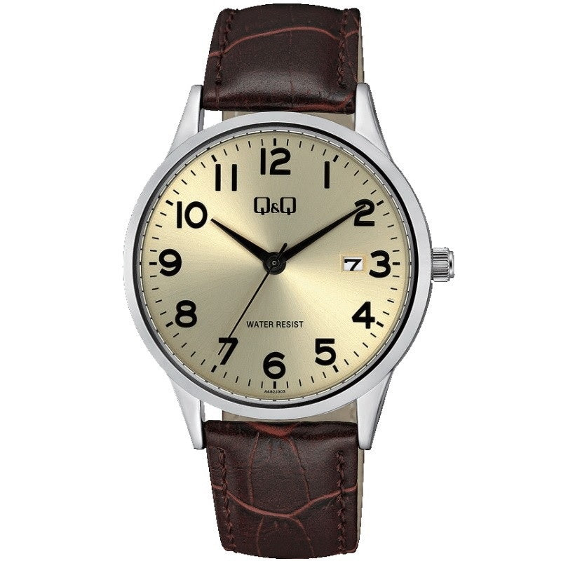 Reloj Q&Q Elegante Modelo A482J303Y  Para Caballero Original