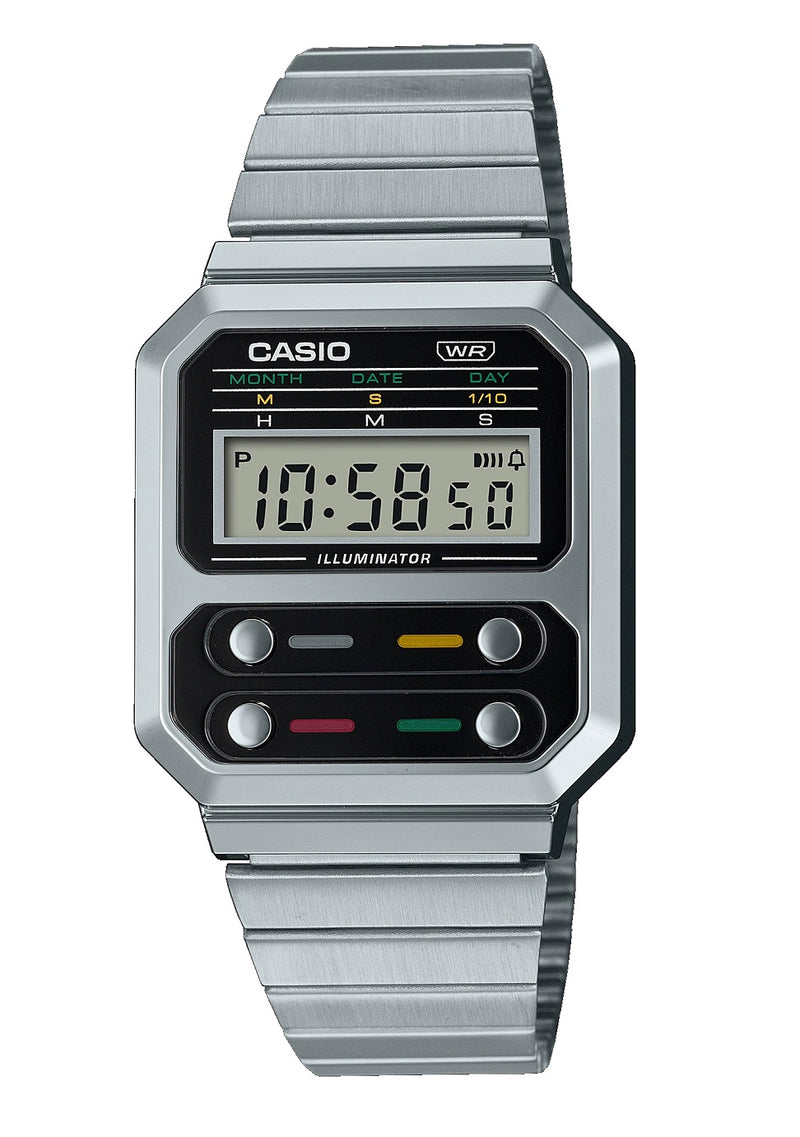 Reloj Casio A100WE-1A Diseño Vintage