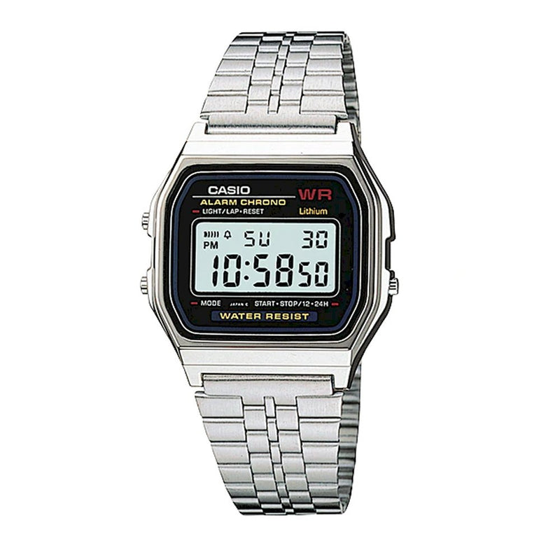 Reloj Casio Unisex Modelo A159WA-N1 Diseño Clásico