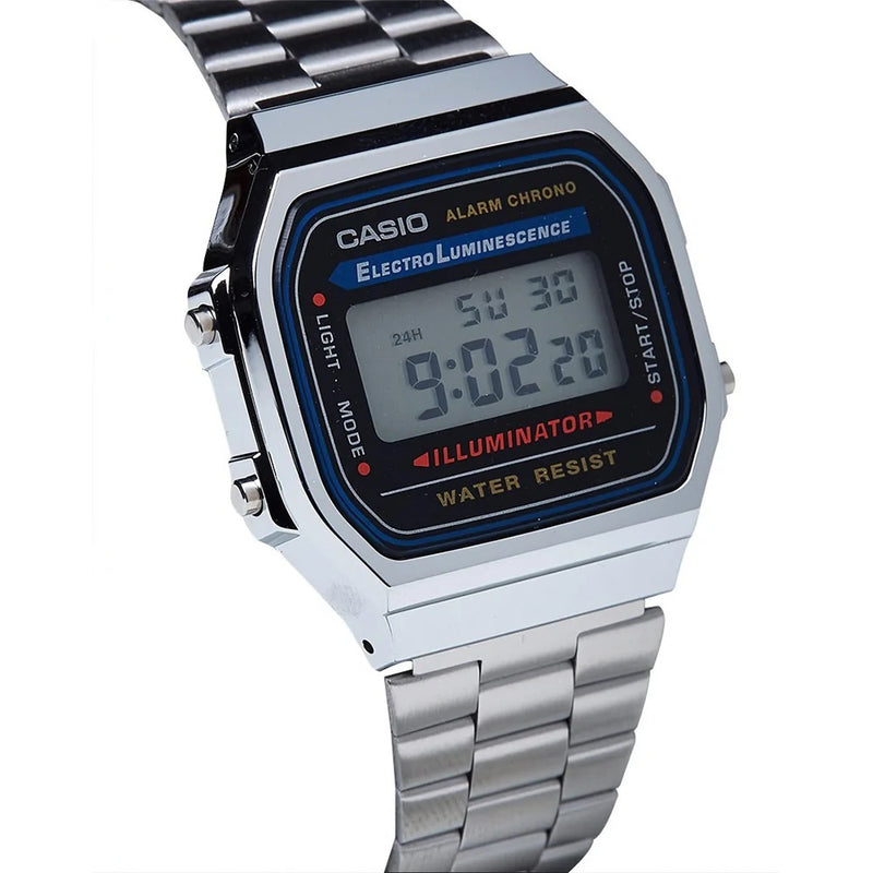 Reloj Casio Unisex Modelo A168WA-1WDF Diseño clásico