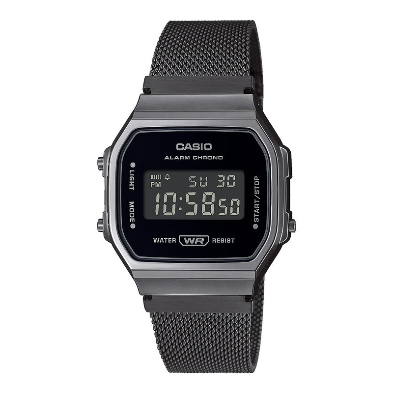 Reloj Casio Unisex Modelo A168WEMB-1B Diseño clásico