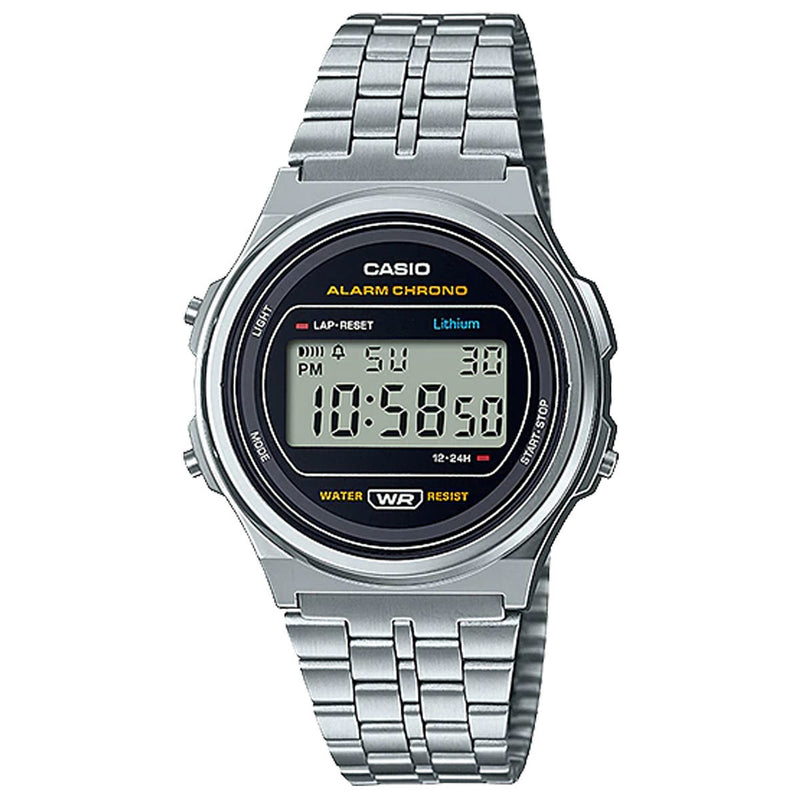 Reloj Casio Unisex Modelo A171WE-1A Diseño clásico