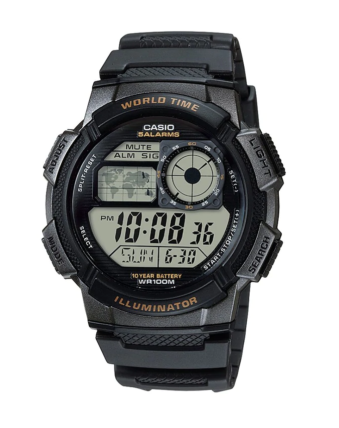 Reloj Casio AE-1000W-1A Diseño Deportivo