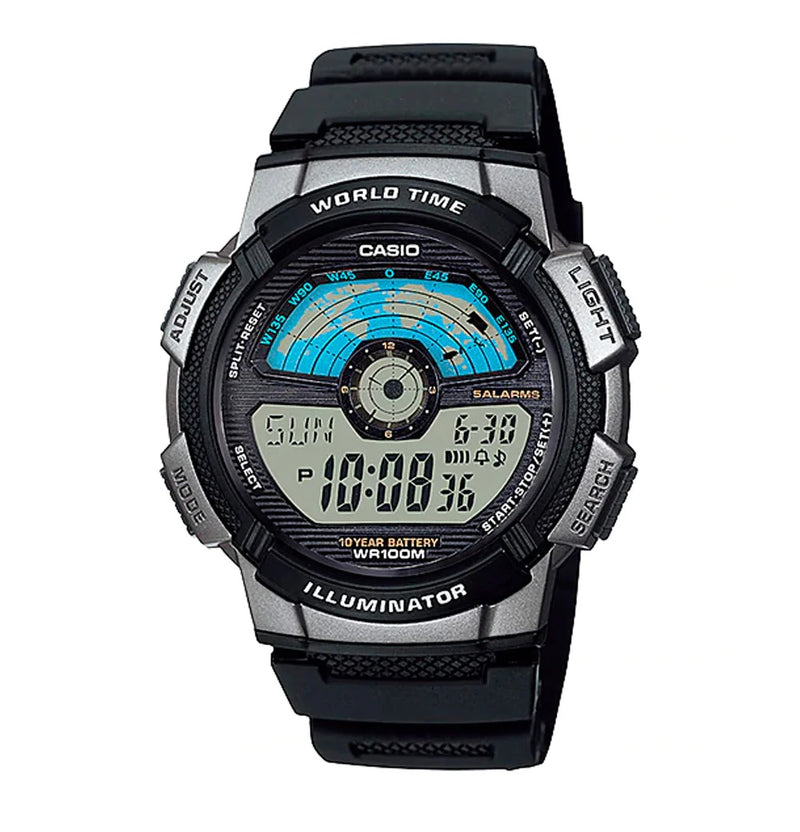 Reloj Casio Referencia AE-1100W-1A Diseño Deportivo