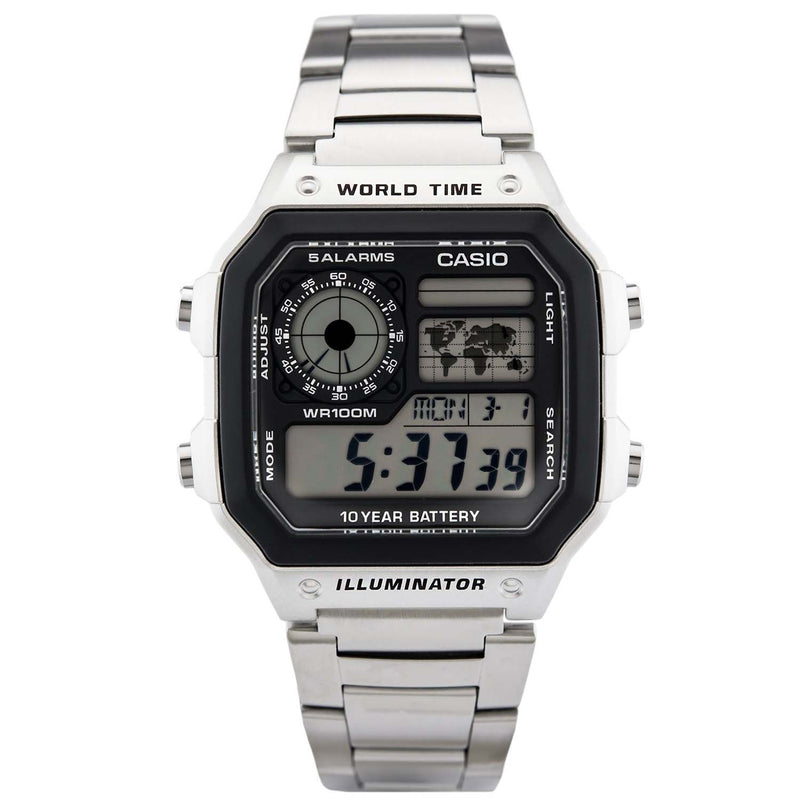 Reloj Casio Referencia AE-1200WHD-1A Diseño Casual Deportivo