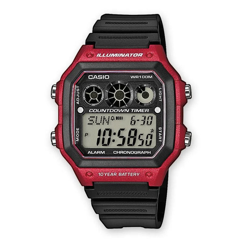 Reloj Casio Referencia AE-1300WH-4A Diseño Deportivo