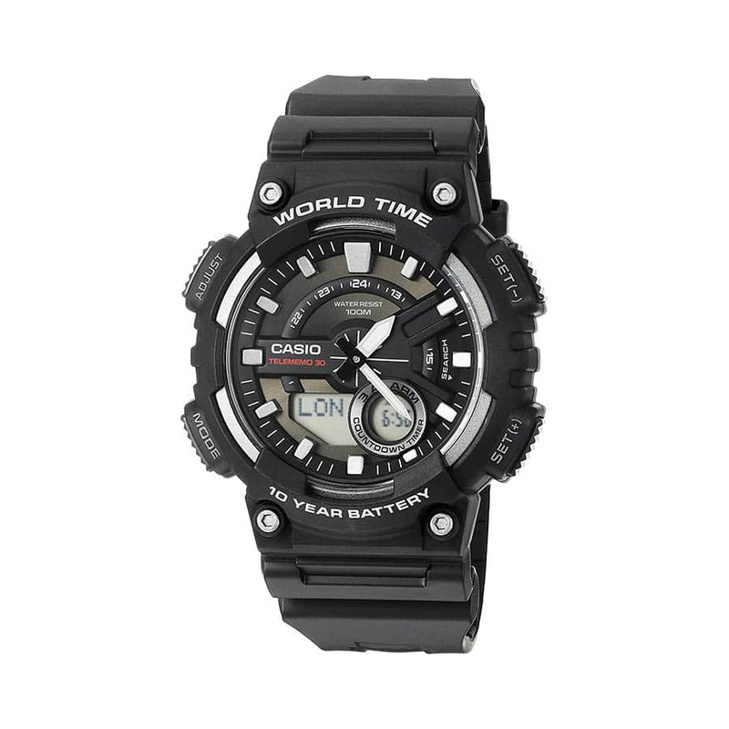 Reloj Casio Referencia AEQ-110W-1A Para Caballero Original y Deportivo