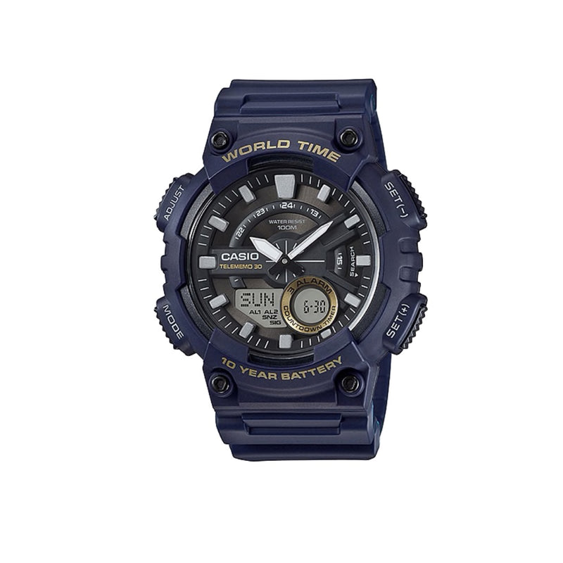 Reloj Casio Referencia AEQ-110W-2A  Para Caballero Original y Deportivo