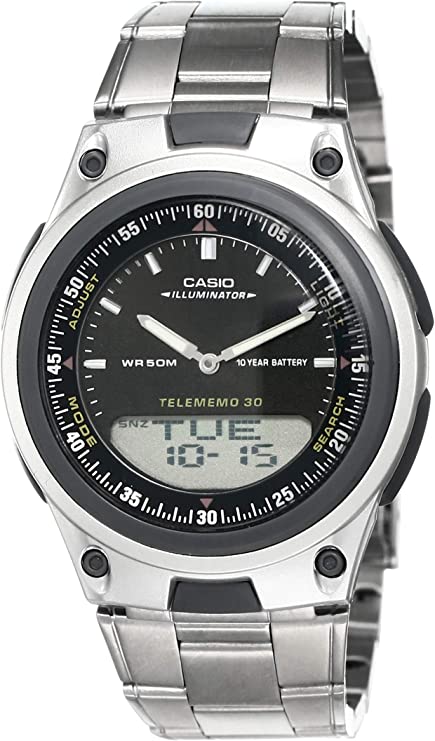 Reloj Casio Modelo AW-80D-1AV Para Caballero Diseño Elegante