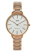 Reloj Q&Q Modelo BL74-805Y Diselo Elegante