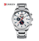 Reloj CURREN 8352  Cronógrafo Para Hombre - Plateado
